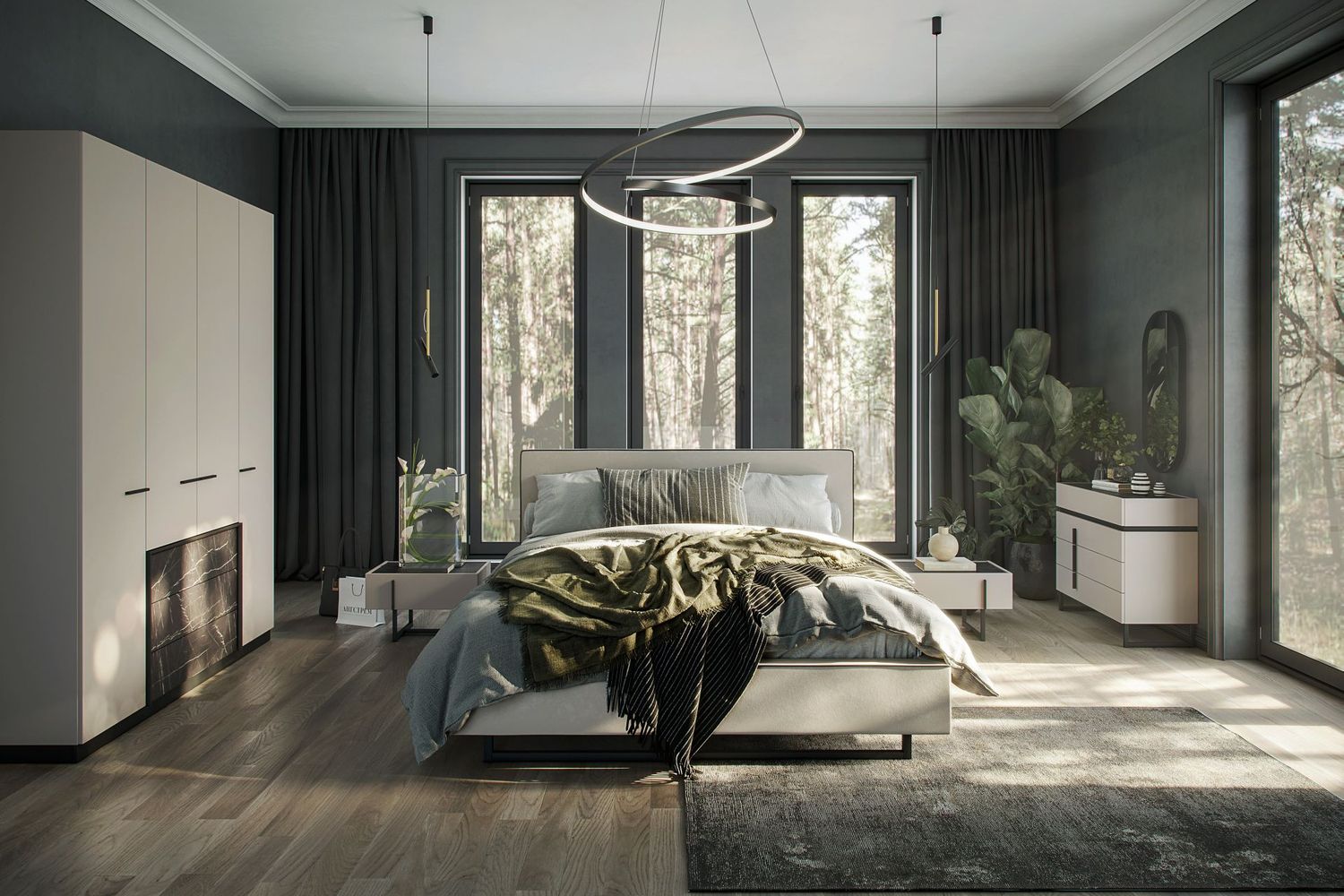 Шкафы платяные - изображение №4 "Шкаф Милагро для одежды"  на www.Angstrem-mebel.ru